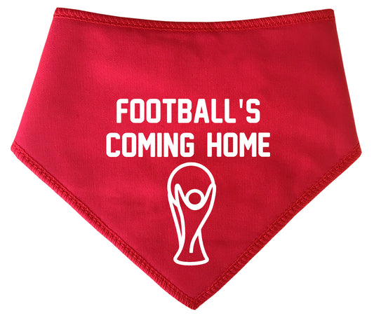 Football's Coming Home World Cup Dog Bandana