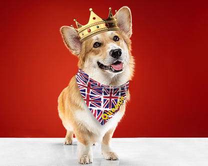 Royally Excited Dog Bandana