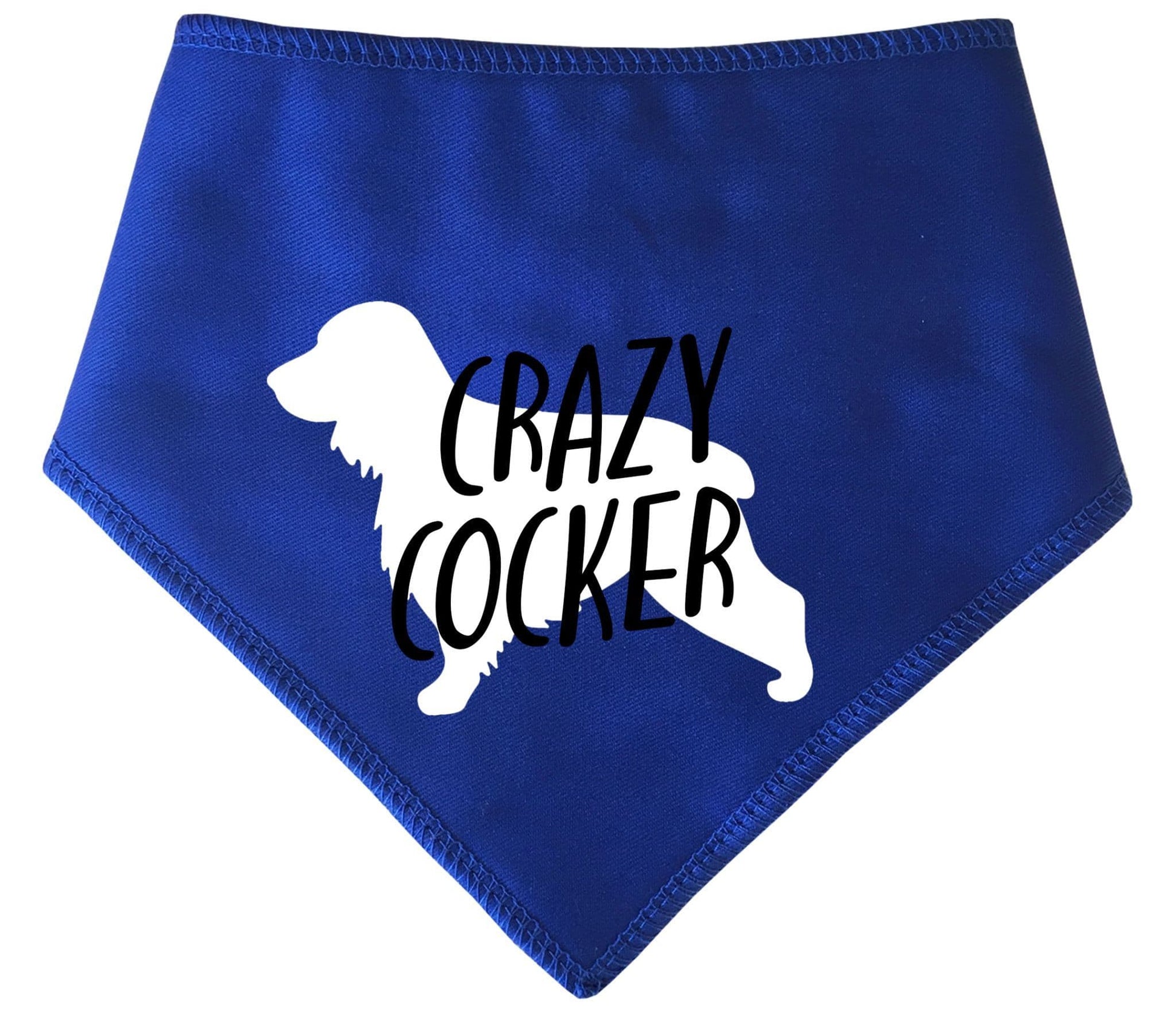 'Crazy Cocker' Dog Bandana