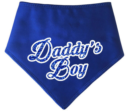 Daddy's Boy Father's Day Dog Bandana