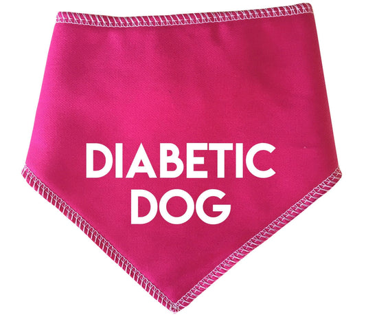 'Diabetic Dog' Alert Dog Bandana