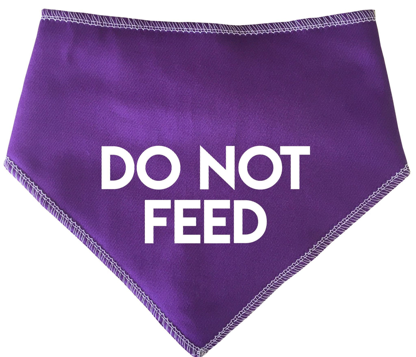 'Do Not Feed' Alert Dog Bandana