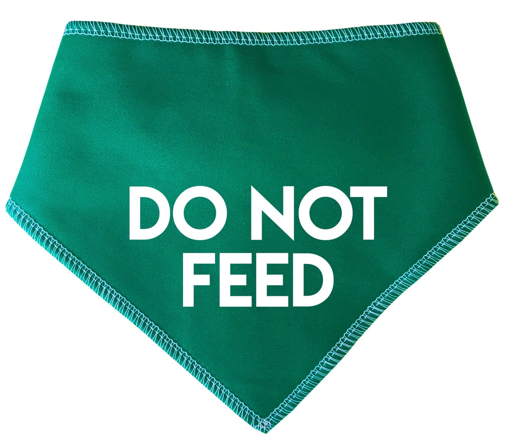 'Do Not Feed' Alert Dog Bandana