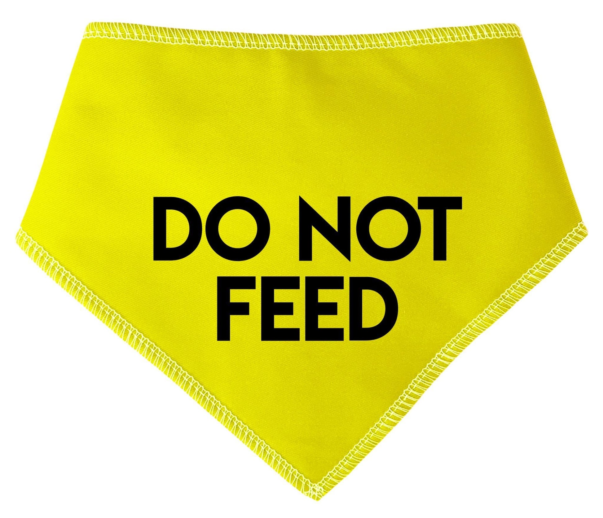 'Do Not Feed' Alert Dog Bandana