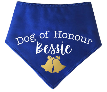 Dog of Honour Any Name Dog Bandana