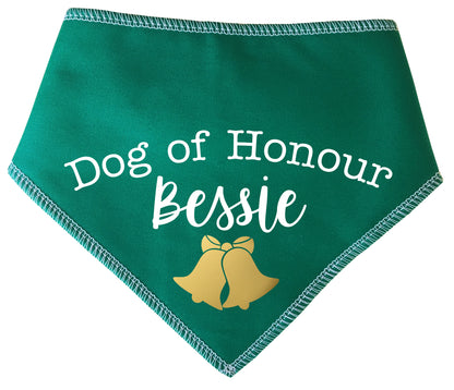 Dog of Honour Any Name Dog Bandana