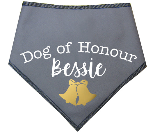 Dog of Honour Any Name Dog Bandana