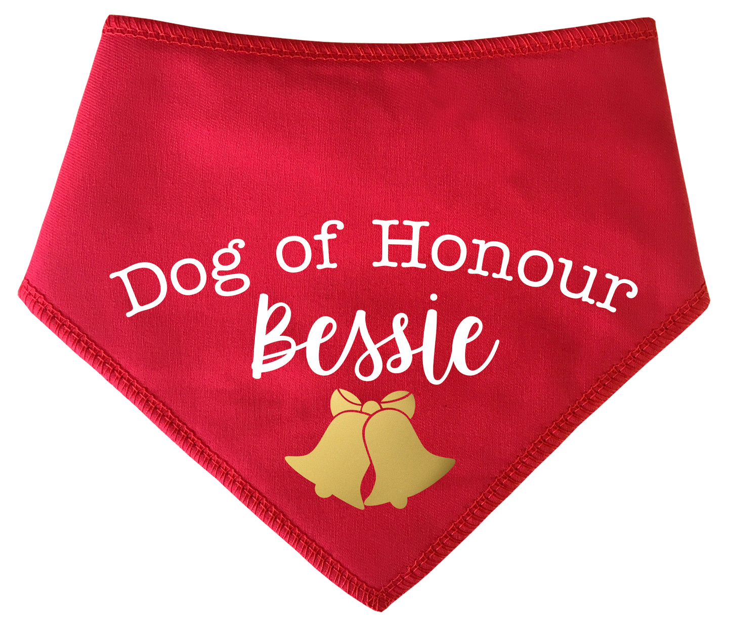 Dog of Honour Any Name Dog Bandana
