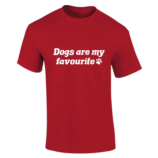 Dogs Are My Favourite T-Shirt