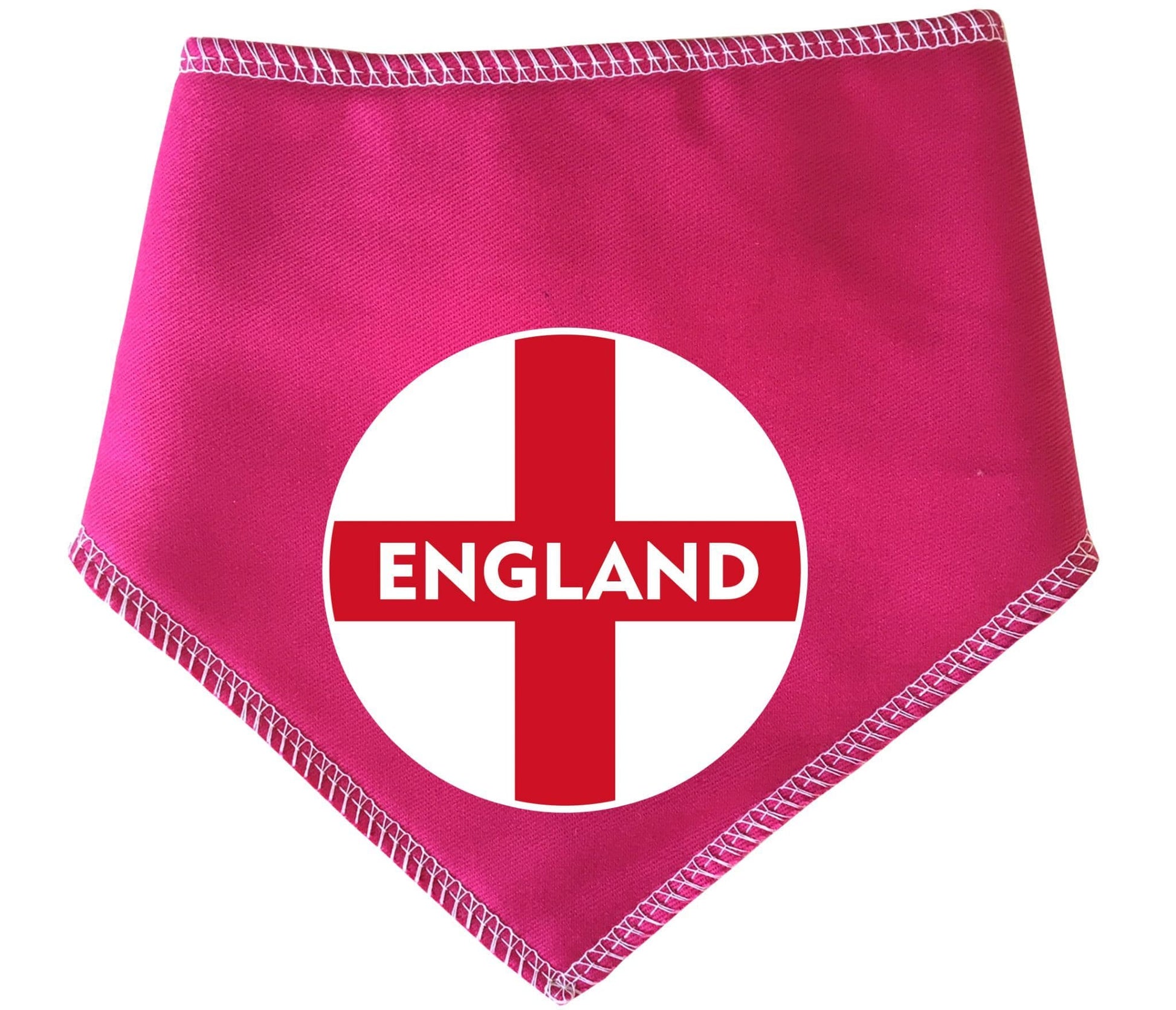 England Flag Circle Printed World Cup Football Dog Bandana