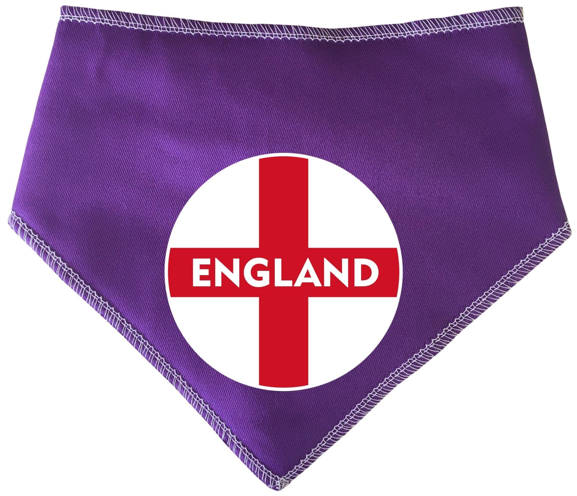 England Flag Circle Printed World Cup Football Dog Bandana