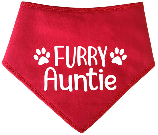 'Furry Auntie' Fur Family Dog Bandana