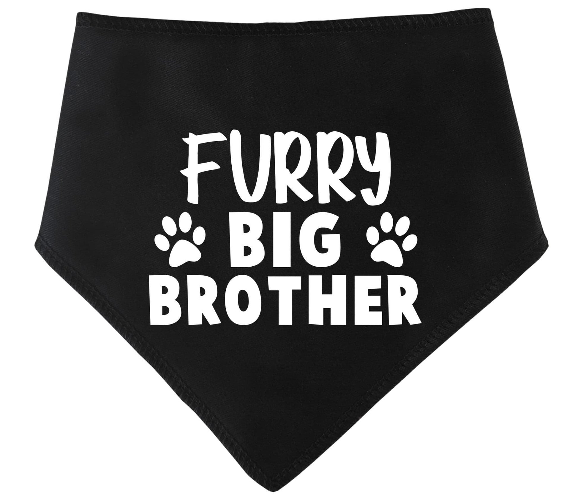 'Furry Big Brother' Fur Family Dog Bandana