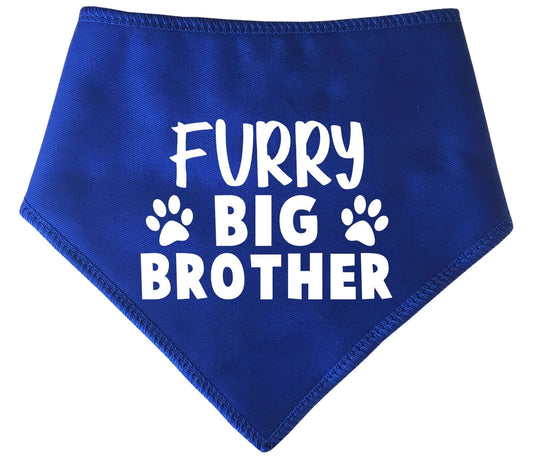 'Furry Big Brother' Fur Family Dog Bandana