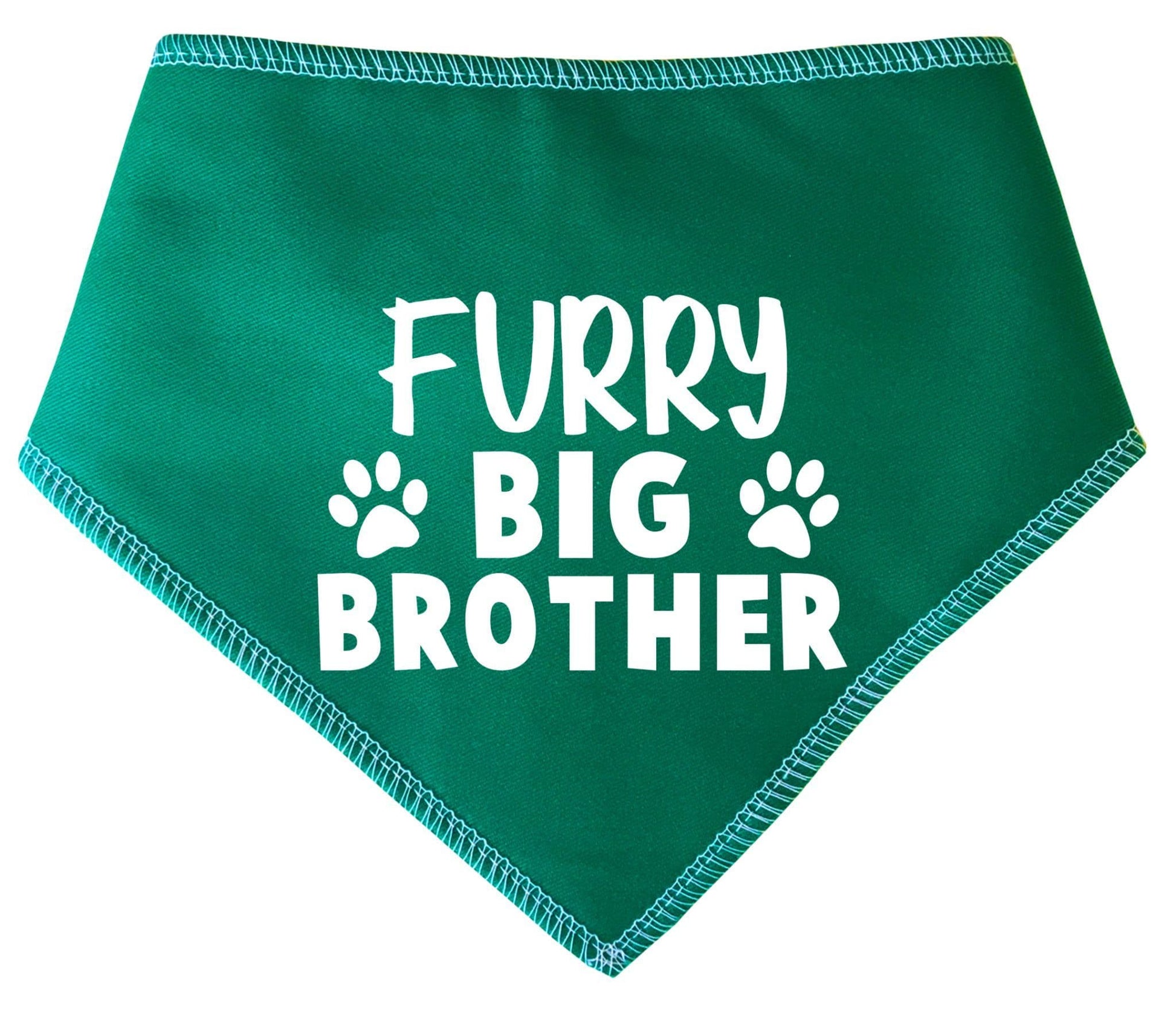 'Furry Big Brother' Fur Family Dog Bandana