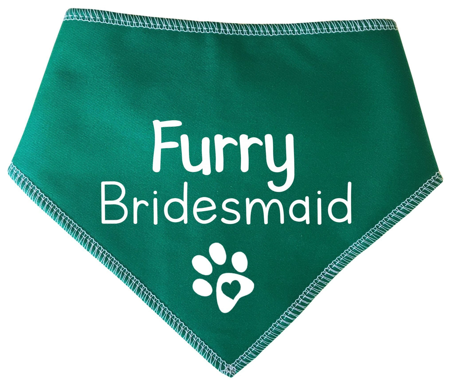 'Furry Bridesmaid' Wedding Bandana