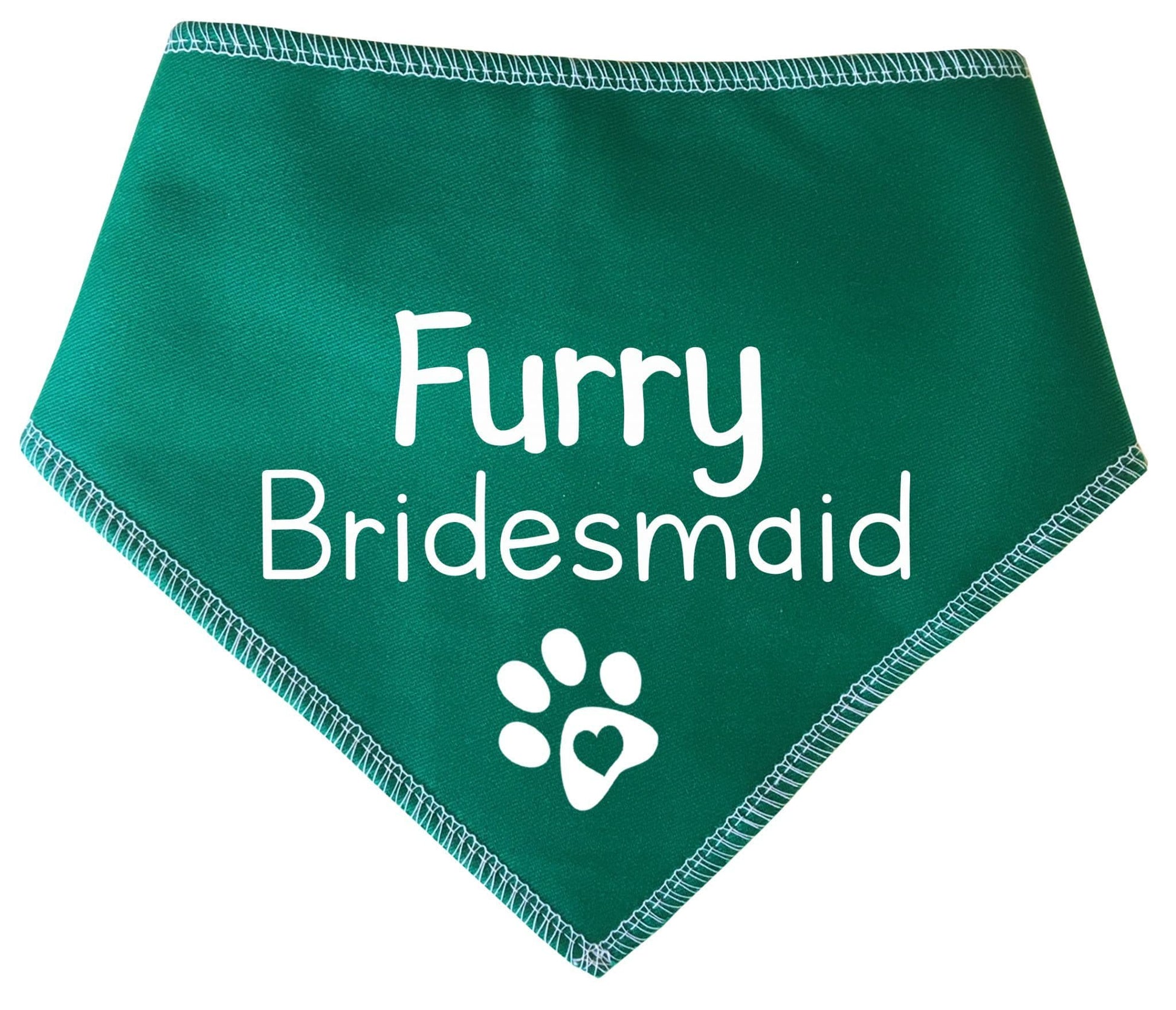 'Furry Bridesmaid' Wedding Bandana