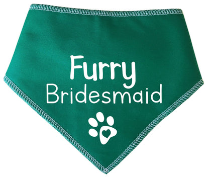 'Furry Bridesmaid' Wedding Bandana