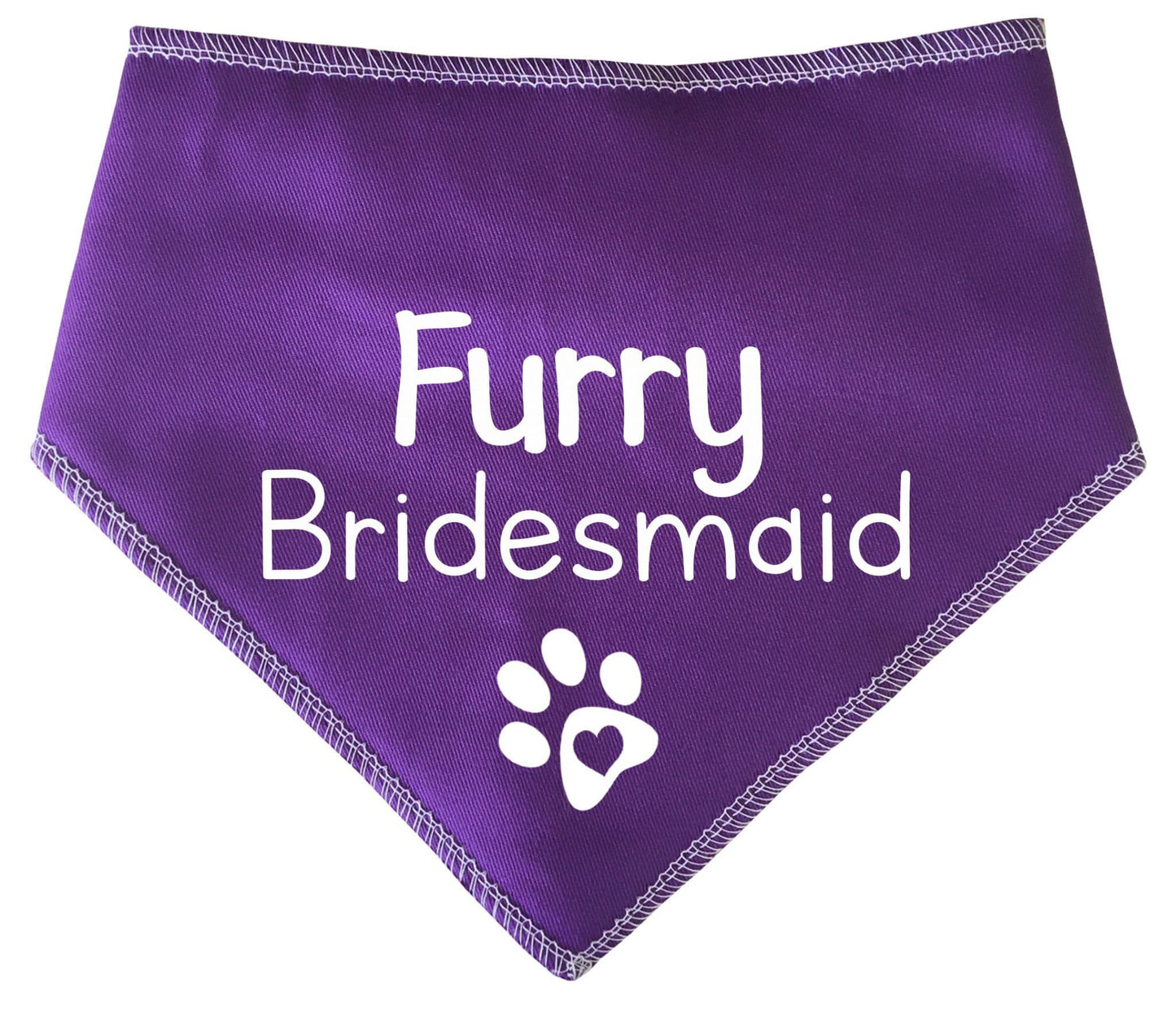 'Furry Bridesmaid' Wedding Bandana