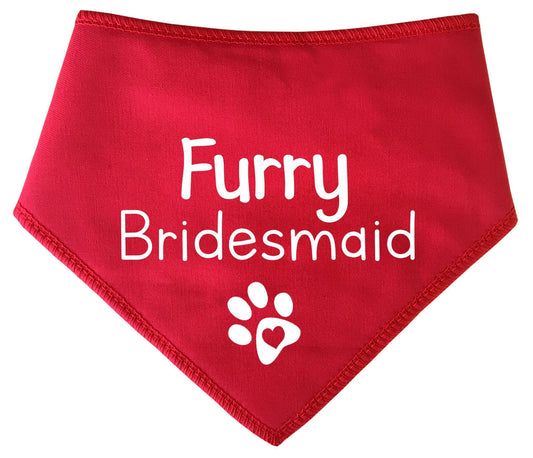 'Furry Bridesmaid' Wedding Bandana