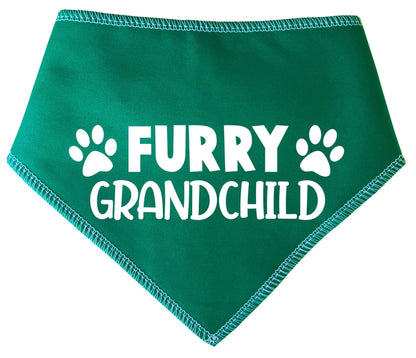 'Furry Grandchild' Fur Family Dog Bandana