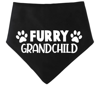 'Furry Grandchild' Fur Family Dog Bandana