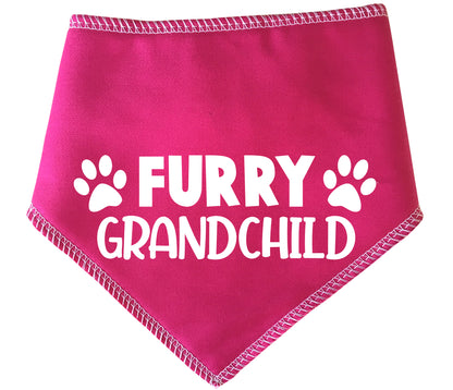 Furry Grandchild Dog Bandana