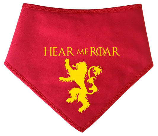 Game of Thrones Lannister Dog Bandana