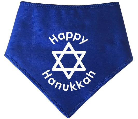 Happy Hanukkah' Dog Bandana