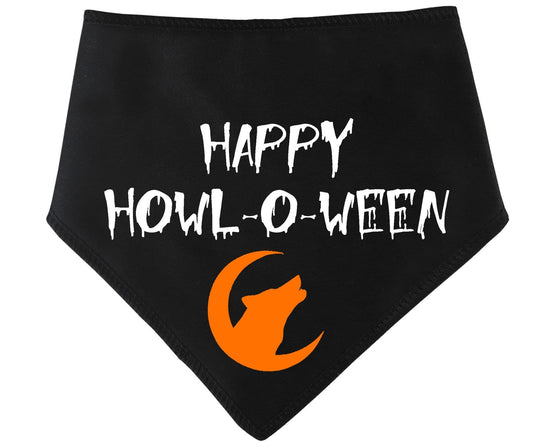 'Happy Howl-O-Ween' Halloween Dog Bandana