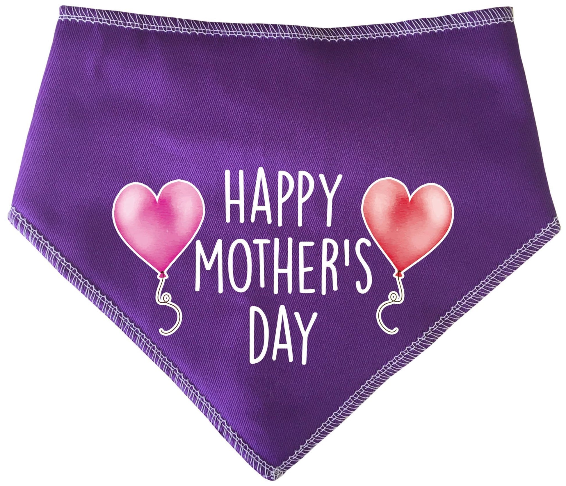 Happy Mother's Day Balloons Dog Bandana