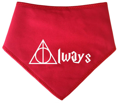Harry Potter 'Always' Dog Bandana