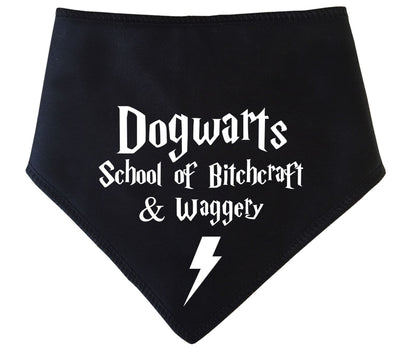 Harry Potter 'Dogwarts Bitchcraft' Dog Bandana