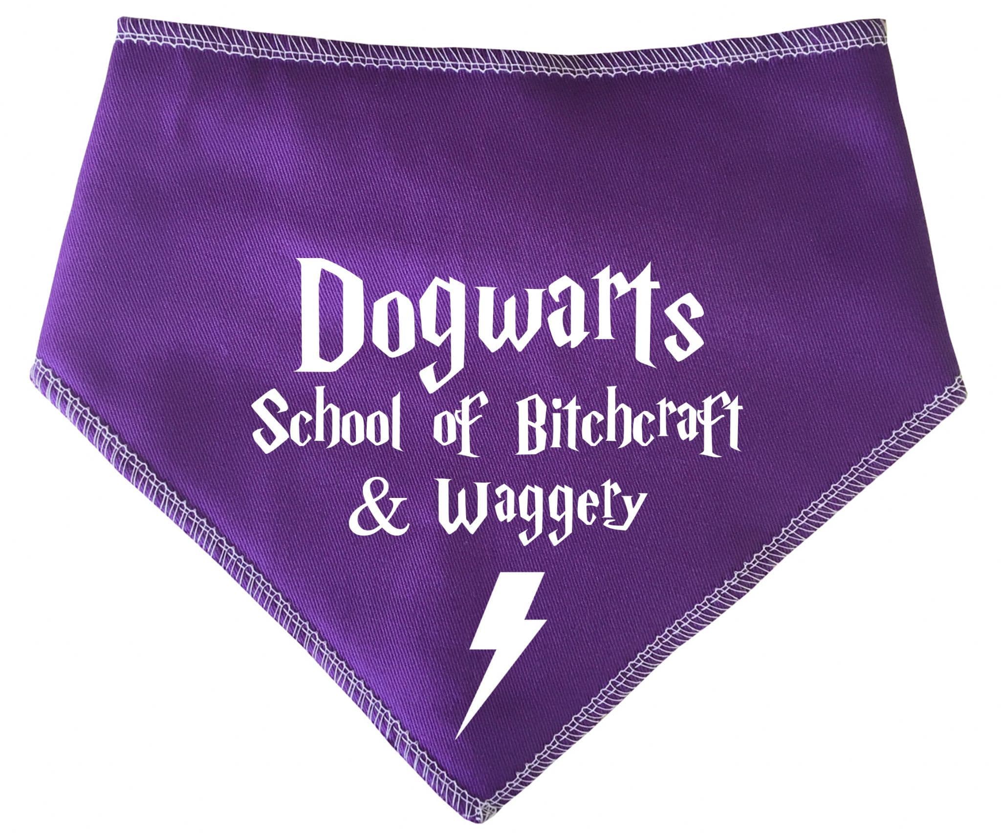 Dogwarts Bitchcraft Dog Bandana