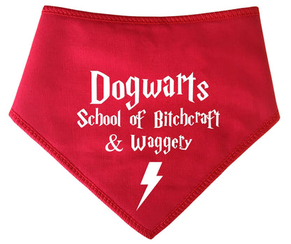 Harry Potter 'Dogwarts Bitchcraft' Dog Bandana