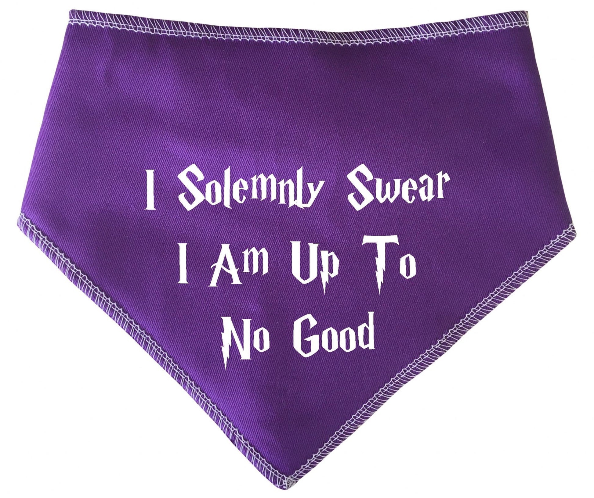 Harry Potter 'I Solemnly Swear I Am Up To No Good' Dog Bandana