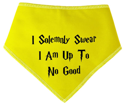 Harry Potter 'I Solemnly Swear I Am Up To No Good' Dog Bandana