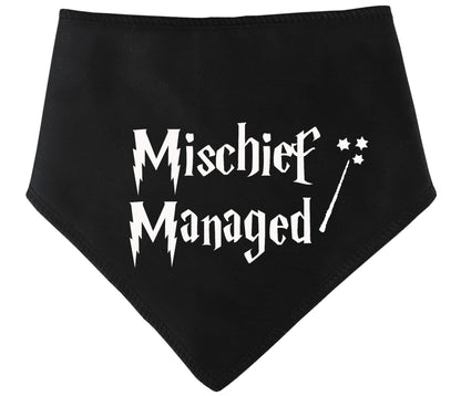 Harry Potter 'Mischief Managed' Dog Bandana