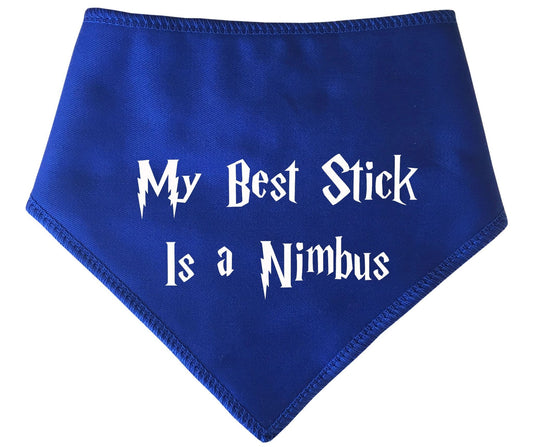 Harry Potter 'My Best Stick Is A Nimbus' Dog Bandana