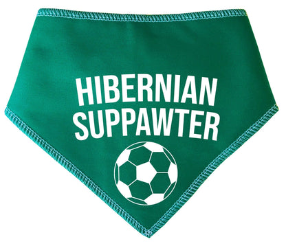 Hibernian Suppawter With Football Dog Bandana