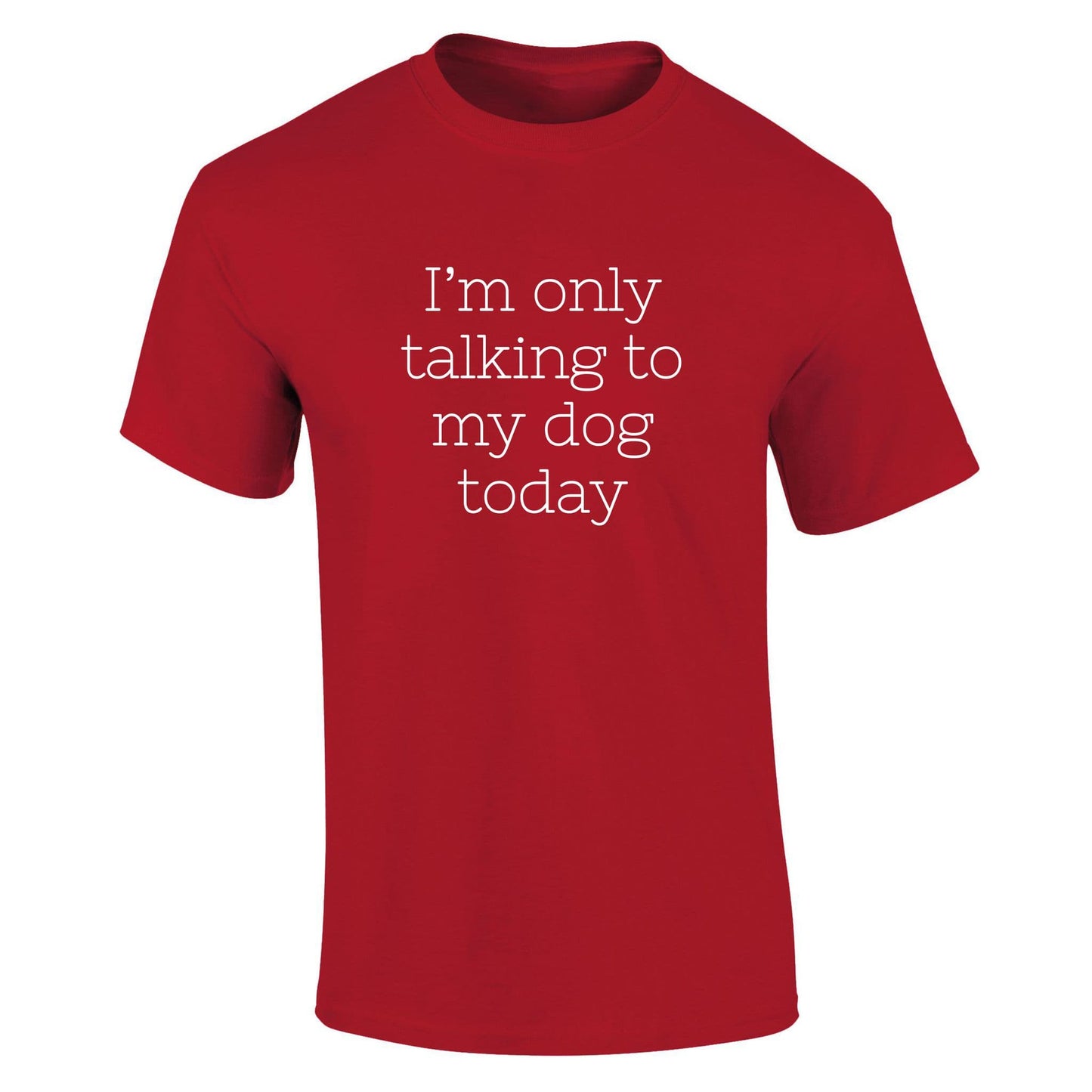 I'm  Only Talking To  My Dog Today T-Shirt