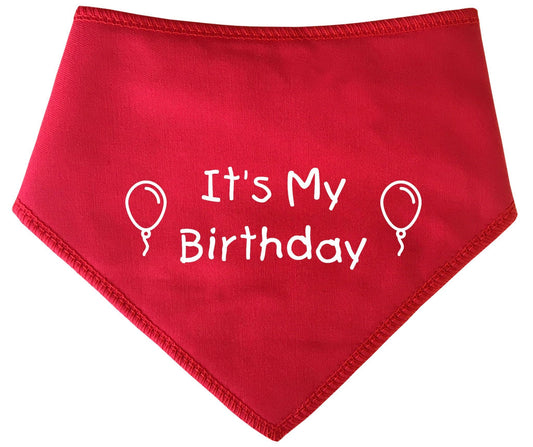 It's My Birthday' Happy Birthday Bandana