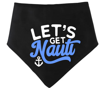 'Let's Get Nauti' Summer Dog Bandana