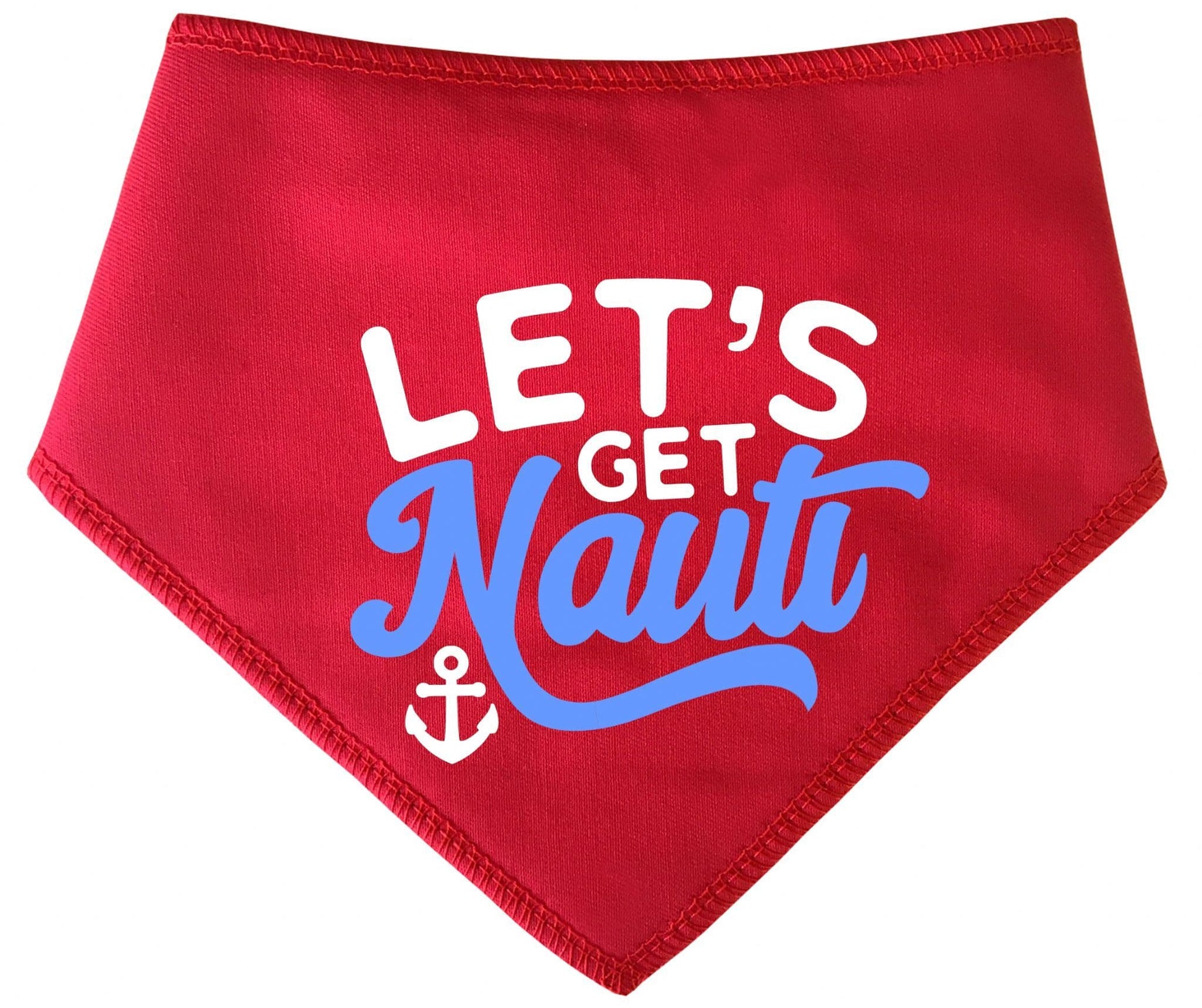'Let's Get Nauti' Summer Dog Bandana