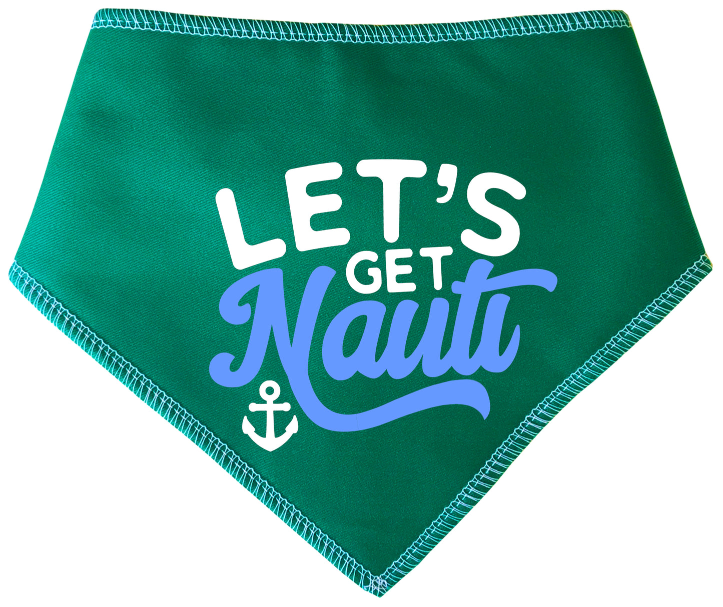 Let's Get Nauti Summer Dog Bandana