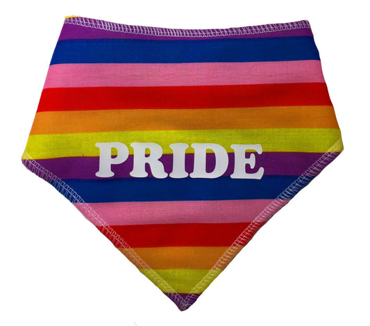 LGBT Pride Support Candy Rainbow Dog Bandana