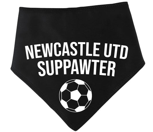Newcastle Suppawter With Football Dog Bandana