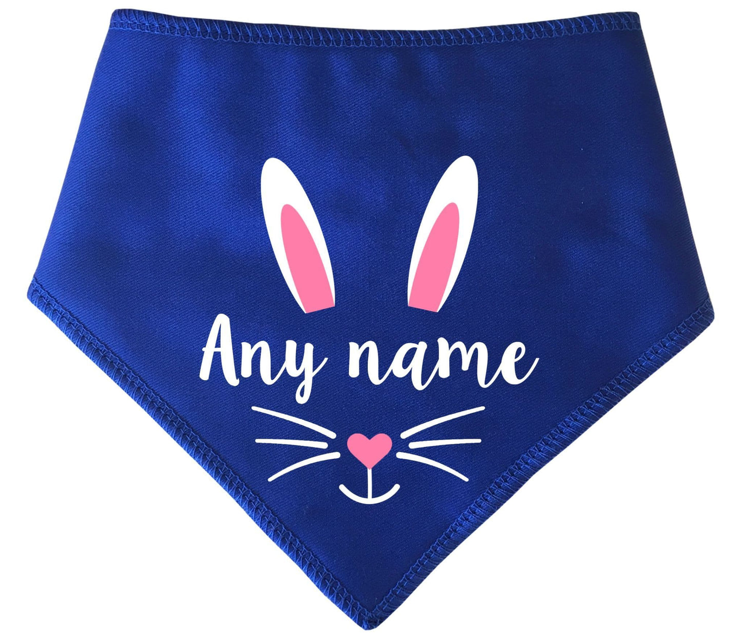Personalised Easter Bunny Face  Easter Dog Bandana
