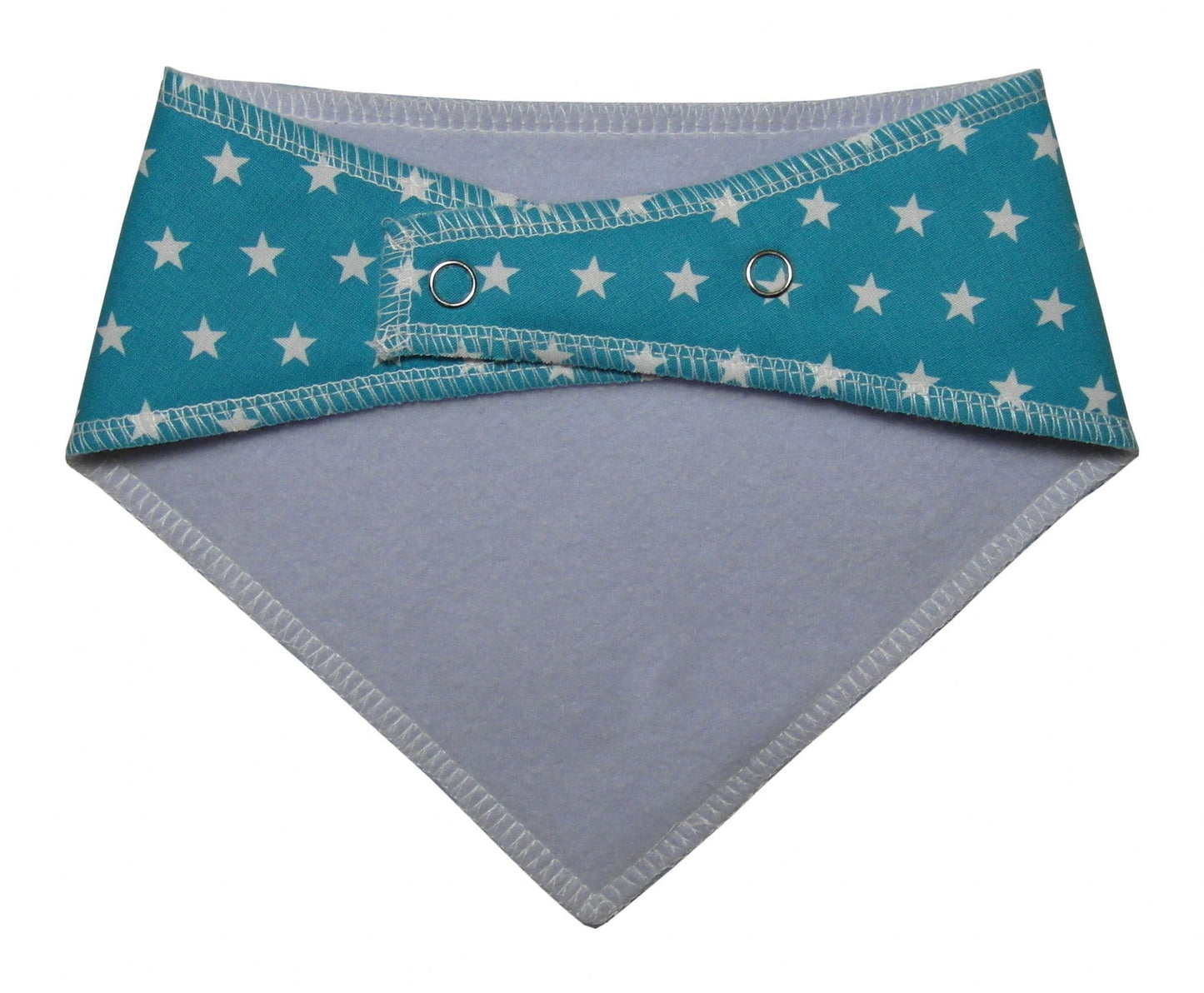 Personalised Turquoise Small Star Dog Bandana