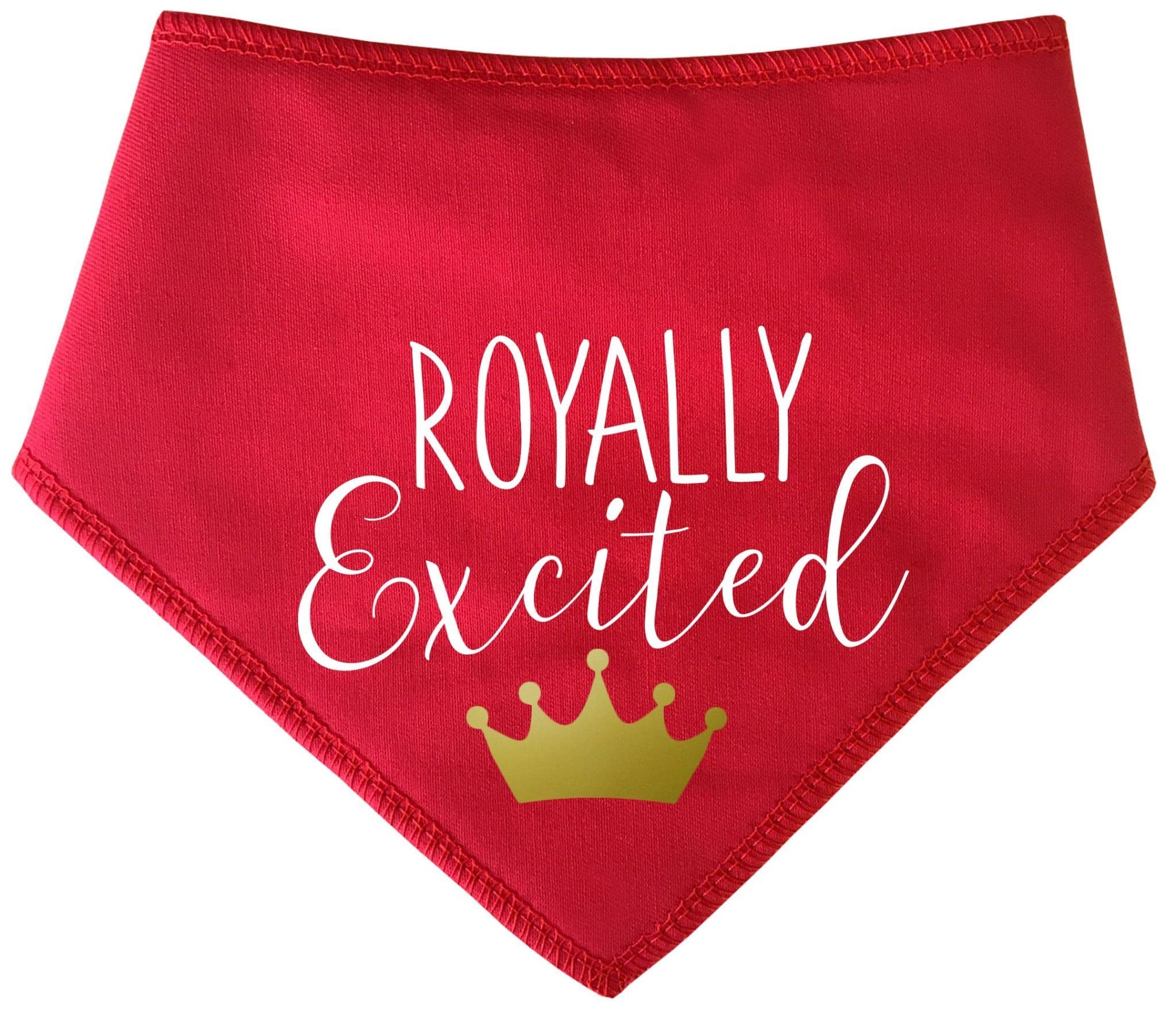 Royally Excited 70 Years  Queens Jubilee Dog Bandana